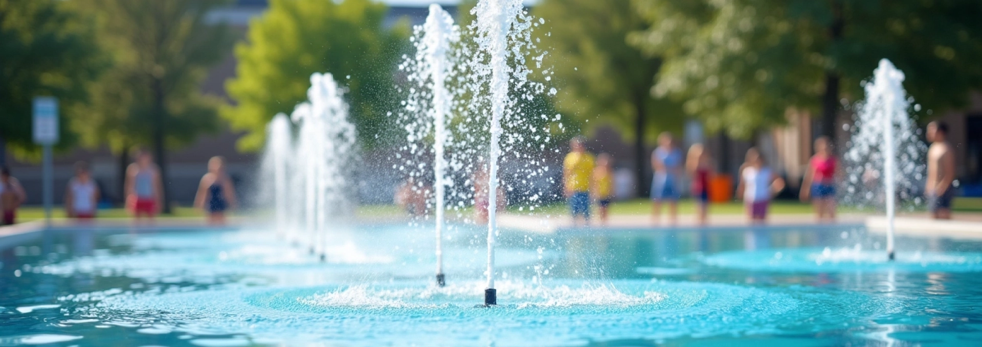 are-splash-pads-sanitary